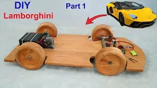Making Lamborghini Aventador for my Son (Part 1)
