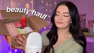 ASMR sephora beauty haul ⊹ ࣪ ˖⟡ makeup, skincare, haircare
