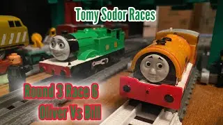 Tomy Sodor Races | Round 3 Race 6 | Oliver Vs Bill