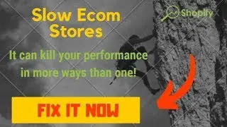 Page Speed Load For E-Commerce Website - Shopify & WooCommerce