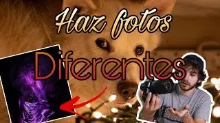 Cómo HACER FOTOS DIFERENTES - Tutorial LIGHT PAINTING y FOTOS CON LUCES.