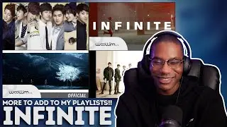 INFINITE | 'Man In Love', 'Bad', 'Tell Me', 'Back' MV REACTION | More to add to my playlist!