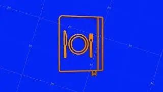 Book with shining bulb flying out. Idea logo. Power of knowledge sign. Motion Graphic