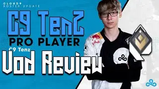 C9 Tenz Valorant Vod Review (Jett) - Valorant Coaching