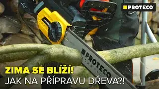POLOPATĚ x PROTECO - Příprava dřeva na zimu
