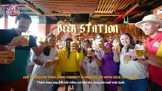 THƯỞNG THỨC BIA THỦ CÔNG CAO CẤP SUN KRAFTBEER TẠI NHÀ HÀNG BIA BÊN BIỂN ĐẸP NHẤT PHÚ QUỐC