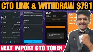 Satoshi CTO withdrawal LINK ADDRESS | CTO coin Price today $0.27 | Satoshi new update | mining news
