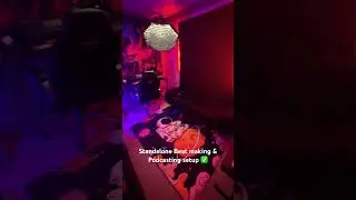 I setup a new studio for Standalone Beat Making and Podcasting! This was one of my goals for 2024✅