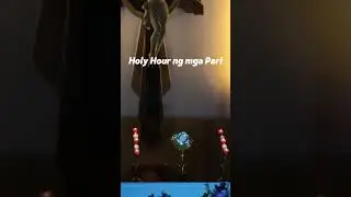 Holy Hour of the Priest during Night Prayer. #faithjourney