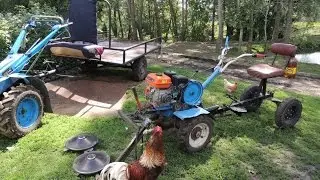 Переделка роторной косилки для мотоблока (фото)