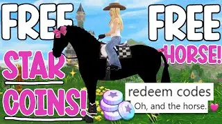 *WORKING* FREE STAR COINS CODE, FREE HORSE CODE, & FREE STAR RIDER CODE!! STAR STABLE 🐴
