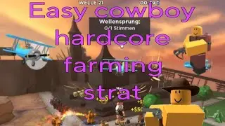 Easy hardcore cowboy strat (259 gems per hour) no goldens or exlusivs  Credits: melissa