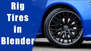 How To Rig Tires in Blender 2.9 | Tire, Wheel, Tyres, Car Rigs and Rigging