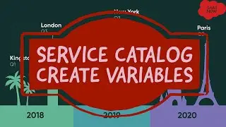#7 ServiceNow Service Catalog Training | Create different types of Variables
