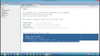 2015 07 01 20 03 Oracle Batch 101   Class 36   SQL DDL 1