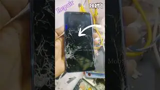 Samsung Galaxy A7 2018 Broken | Full Display Damage Smartphone 