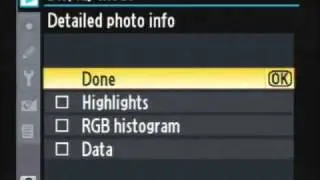 Nikon D90-Playback Menu