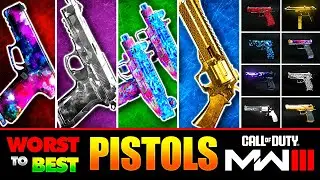 MW3 Pistols (Handguns) Ranked WORST to BEST! [Modern Warfare III]