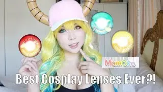 Momoko Lens Bella Coscon Turquoise, Yellow, and Red Review