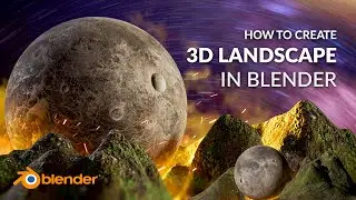 3D landscape | Blender 2.9