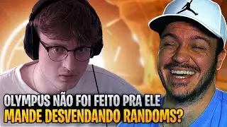 APEX REACT | Mande se MATANDO em Olympus igual um BOT! 😂😂