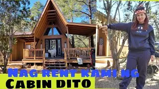 House tour dito sa Cabin na for rent.