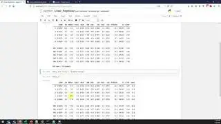 linear regression using python