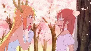 La boda de Tohru y Kobayashi ↬【 kobayashi-san chi no maid dragon】