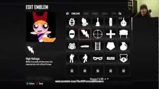 Blossom Powerpuff Girls Emblem Tutorial COD BO2 Call Of Duty Black Ops 2