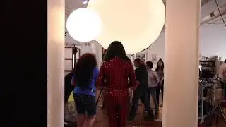 Behind the scenes with super star Vivica A Fox