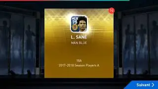 PES 2018 Mobile - Scout Leroy Sané futur BB ;)