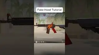 Fake M4A4 Howl Tutorial - 