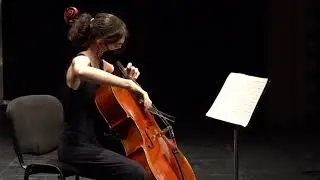 Cello: Clara Martínez Moreno / XIX edición del Concurso de Jóvenes Músicos Ciudad de Almendralejo