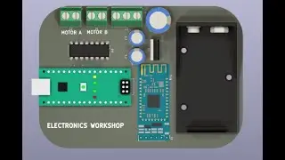 How to Design Own PCB For Bluetooth Control Car Using KICAD