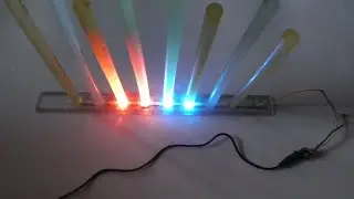 Glue stick led light, amazing light effect using rgb, led strip installation