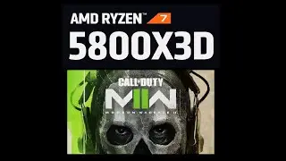 5800X3D - CALL OF DUTY MODERN WARFARE 2 - 1080P LOW SETTINGS - INVASION MODE