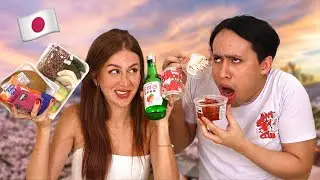 Tasting JAPANESE FOODS With Rafael Santos 😳🇯🇵
