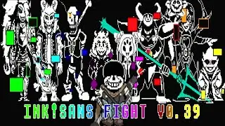 Undertale Ink!sans Fight v0.39 HP INF | Undertale FanGame | Thanos Sans