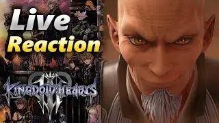LIVE Reaction to Kingdom Hearts 3 TGS 2018 Trailer & Boxart