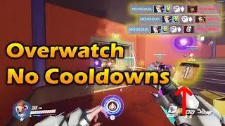 Here's what no cooldown and double damage looks like in Overwatch (Workshop code)