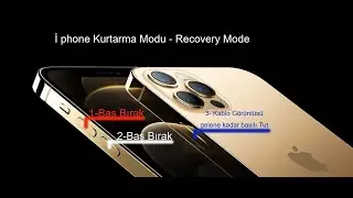 İphone Kullanılamıyor - iphone recovery mode - İphone İ Tunes Bağlayın - USB İphone Görmüyor ise..
