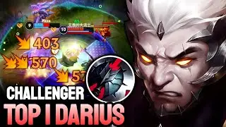 WILD RIFT DARIUS - TOP 1 DARIUS GAMEPLAY - CHALLENGER RANKED