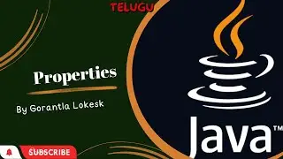 Part 36: Collections in Java  | Properties class in Java | Telugu