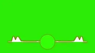 Audio Spectrum Visualizer Green Screen
