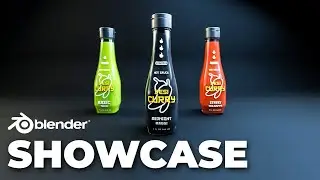 Desi Curry ( A Fake Indian Hot Sauce commercial ) | Blender 3D