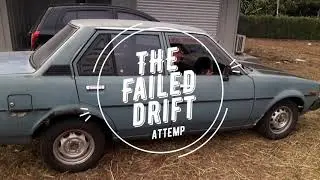 EPIC FAIL Open-Diff Drifting 1982 Toyota Corrolla KE70 | myVlog