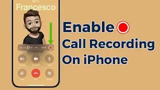 How to Enable Call Recording on iphone iOS 18 | Apple info