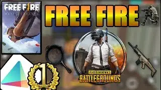 FREE FIRE - BATLEGROUNDS - Partida Epica - 2018