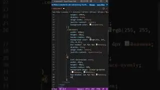 Animated Menu Bar | HTML and CSS 