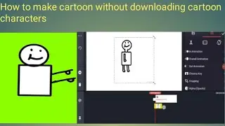 How to make cartoons by drawing cartoon charecter. using two app.cartoon drawing tutorial